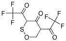 3,5-BIS(TRIFLUORO-ACETYL)TETRA-HYDROTHIAPYRAN-4-ONE 结构式
