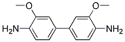 3.3'-DIMETHOXYBENZIDINE SOLUTION 750UG/ML IN METHANOL:ACETONITRILE (50:50) POR 结构式