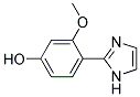 4-(1H-IMIDAZOL-2-YL)-3-METHOXY-PHENOL 结构式