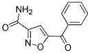 5-BENZOYLISOXAZOLE-3-CARBOXAMIDE 结构式