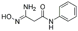 (3Z)-3-Amino-3-(hydroxyimino)-N-phenylpropanamide 结构式