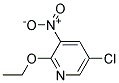 5-CHLORO-2-ETHOXY-3-NITRO-PYRIDINE 结构式