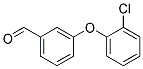 3-(2-CHLORO-PHENOXY)-BENZALDEHYDE 结构式