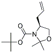 (S)-4-ALLYL-2,2-DIMETHYL-OXAZOLIDINE-3-CARBOXYLIC ACID TERT-BUTYL ESTER 结构式