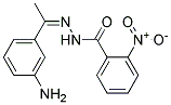 2-NITRO-BENZOIC ACID [1-(3-AMINO-PHENYL)-ETHYLIDENE]-HYDRAZIDE 结构式