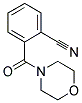 2-(MORPHOLINE-4-CARBONYL)-BENZONITRILE 结构式