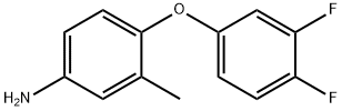 4-(3,4-DIFLUOROPHENOXY)-3-METHYLANILINE 结构式