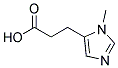 3-(1-METHYL-1H-IMIDAZOL-5-YL)-PROPIONIC ACID 结构式