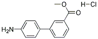 4'-AMINO-BIPHENYL-3-CARBOXYLIC ACID METHYL ESTER HYDROCHLORIDE 结构式