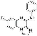 7-FLUORO-N-PHENYLIMIDAZO[1,2-A]QUINOXALIN-4-AMINE 结构式