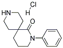 2-PHENYL-2,9-DIAZASPIRO[5.5]UNDECAN-1-ONE HYDROCHLORIDE 结构式