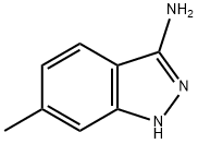 6-甲基-1H-吲唑-3-胺 结构式