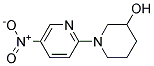 5'-NITRO-3,4,5,6-TETRAHYDRO-2H-[1,2']BIPYRIDINYL-3-OL 结构式