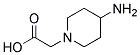 (4-AMINOPIPERIDIN-1-YL)ACETIC ACID 结构式