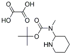 TERT-BUTYL PIPERIDIN-2-YLMETHYLCARBAMATE OXALATE 结构式