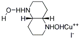 [(S,S)-1,5-二氮杂-顺式-萘烷]氢氧化铜碘化物 水合物 结构式