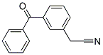 3-Benzoylbenzylcyanide 结构式