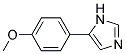 5-(4-METHOXY-PHENYL)-1H-IMIDAZOLE 结构式