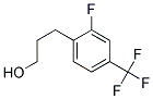 3-(2-FLUORO-4-TRIFLUOROMETHYL-PHENYL)-PROPAN-1-OL 结构式