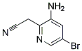 (3-AMINO-5-BROMO-PYRIDIN-2-YL)-ACETONITRILE 结构式