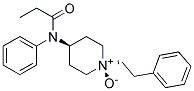 CIS-1-PHENETHYL-4-(N-PHENYLPROPANAMIDO)PIPERIDINE-1-OXIDE 结构式