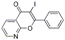 3-IODO-2-PHENYL-PYRANO[2,3-B]PYRIDIN-4-ONE 结构式