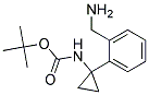tert-Butyl 1-(2-(aminomethyl)phenyl)cyclopropylcarbamate 结构式
