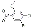 1-BROMO-2-CHLORO-4-METHOXY-5-NITROBENZENE 结构式