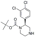 (S)-2-(3,4-DICHLORO-PHENYL)-PIPERAZINE-1-CARBOXYLIC ACID TERT-BUTYL ESTER 结构式
