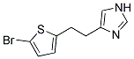 4-[2-(5-BROMO-THIOPHEN-2-YL)-ETHYL]-1H-IMIDAZOLE 结构式