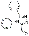 4,5-DIPHENYL-4H-1,2,4-TRIAZOLE-3-CARBALDEHYDE 结构式