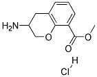 3-AMINO-CHROMAN-8-CARBOXYLIC ACID METHYL ESTER HYDROCHLORIDE 结构式