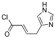 4-(1H-IMIDAZOL-4-YL)-BUT-2-ENOYL CHLORIDE 结构式