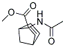 METHYL 2-(ACETYLAMINO)BICYCLO[2.2.1]HEPT-5-ENE-2-CARBOXYLATE 结构式