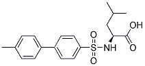 LEUCINE, N-[(4'-METHYL[1,1'-BIPHENYL]-4-YL)SULFONYL]- 结构式