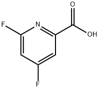 4,6-二氟皮考啉酸 结构式