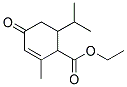 6-ISOPROPYL-2-METHYL-4-OXO-CYCLOHEX-2-ENECARBOXYLIC ACID ETHYL ESTER 结构式