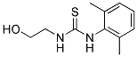 N-(2,6-DIMETHYLPHENYL)-N'-(2-HYDROXYETHYL)THIOUREA 结构式