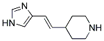 4-[2-(1H-Imidazol-4-yl)-vinyl]-piperidine 结构式