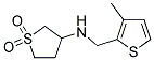 N-((3-Methylthien-2-yl)methyl)tetrahydrothiophen-3-amine 1,1-dioxide 结构式