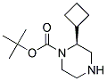 (S)-2-CYCLOBUTYL-PIPERAZINE-1-CARBOXYLIC ACID TERT-BUTYL ESTER 结构式