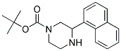 3-NAPHTHALEN-1-YL-PIPERAZINE-1-CARBOXYLIC ACID TERT-BUTYL ESTER 结构式