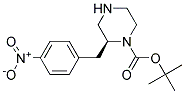 (S)-2-(4-NITRO-BENZYL)-PIPERAZINE-1-CARBOXYLIC ACID TERT-BUTYL ESTER 结构式