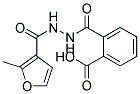 2-[N'-(2-METHYL-FURAN-3-CARBONYL)-HYDRAZINOCARBONYL]-BENZOIC ACID 结构式
