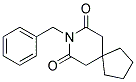 8-BENZYL-8-AZASPIRO[4.5]DECANE-7,9-DIONE 结构式