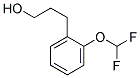 3-(2-DIFLUOROMETHOXY-PHENYL)-PROPAN-1-OL 结构式