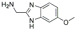 (6-METHOXY-1H-BENZO[D]IMIDAZOL-2-YL)METHANAMINE 结构式