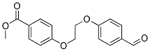 METHYL 4-[2-(4-FORMYLPHENOXY)ETHOXY]BENZENECARBOXYLATE 结构式