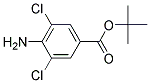 TERT-BUTYL 4-AMINO-3,5-DICHLOROBENZOATE 结构式