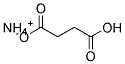 AMMONIUM HYDROGEN SUCCINATE 结构式